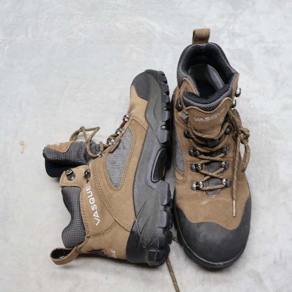 Vasque Womens 9 Med Hiking Boots Brown Breeze Gore-Tex Waterproof Outdoor Trail